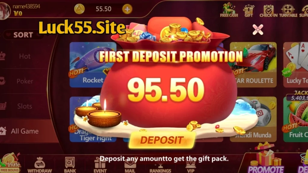 Luck55 Game