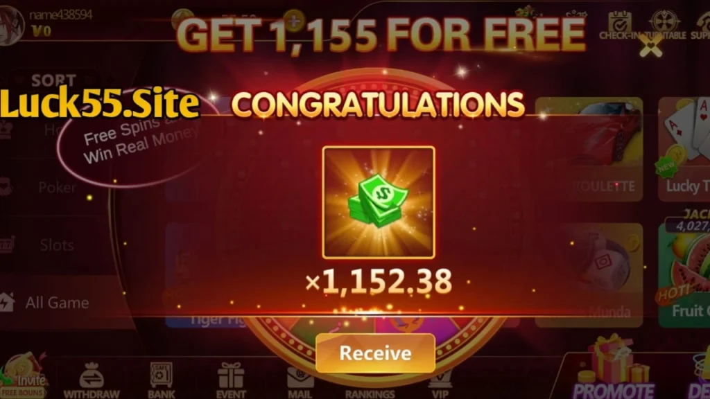 luck55 Bonus